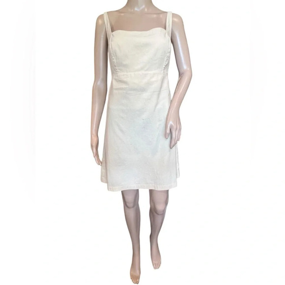 Free People Womens Little Loca Mini Color Cream Size Large - Picture 2 of 15